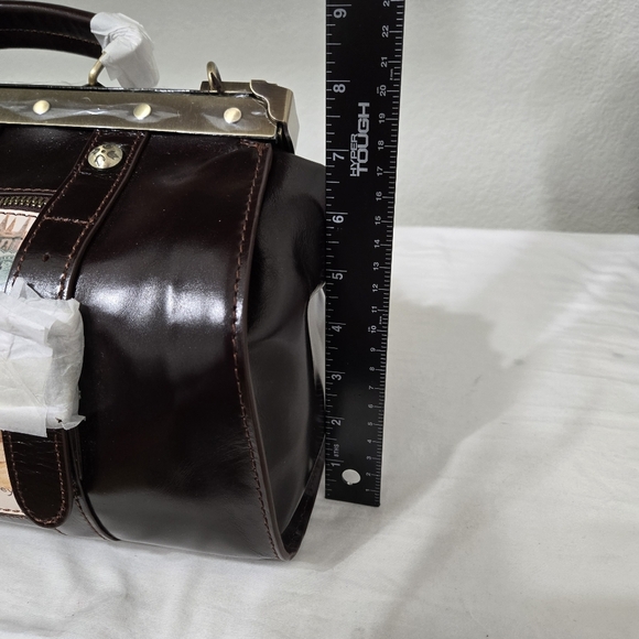 NWT Limited Edition Patricia Nash Discovery Westminster COLLINA SATCHEL - Picture 13 of 14